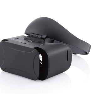 Elecom VRG-GVSB01BK VR Goggles, VR Headset, Blue Light Reduction, 40% Focus, Adjustable Eyes, Hard Band, Black