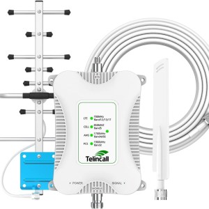 Cell Phone Signal Booster for Home Enhances Cellular 3G 4G LTE 5G Data and Voice Cellular Signal Booster for All US Carriers