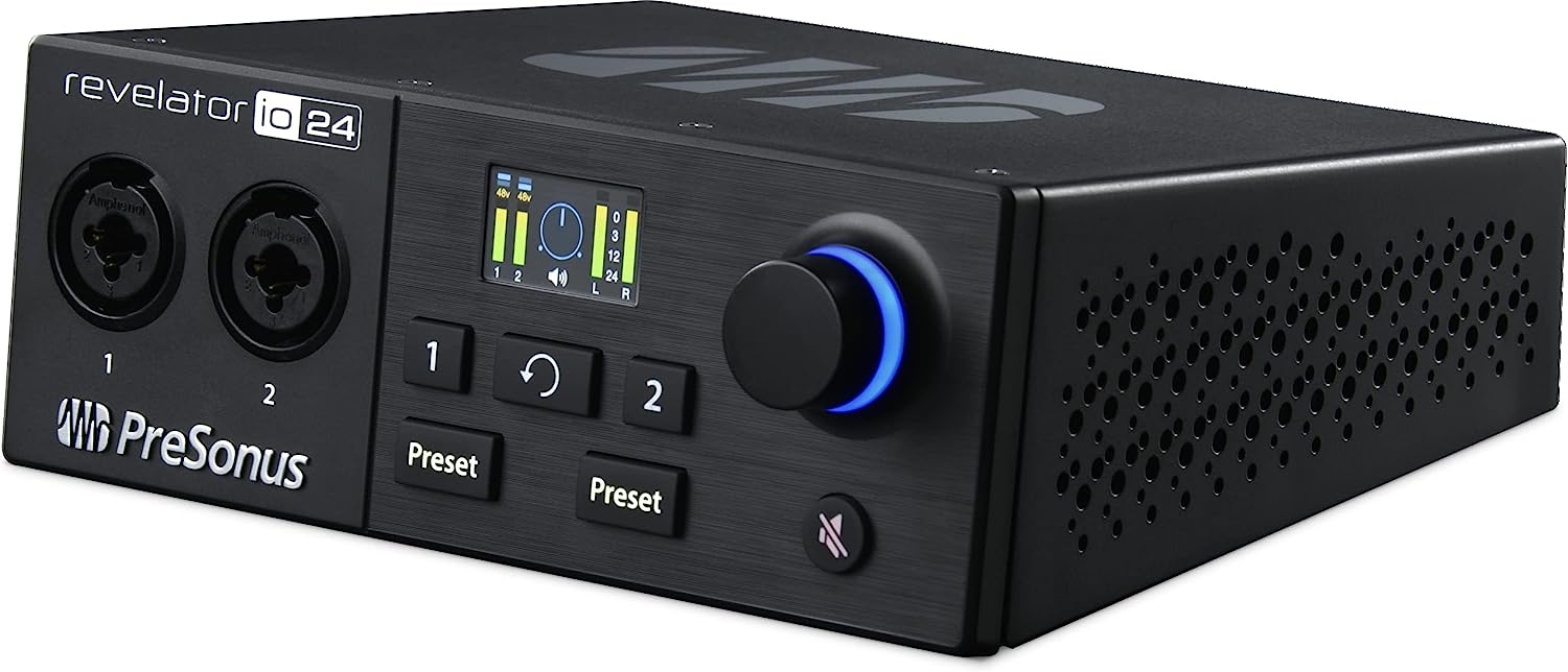 PreSonus Revelator io24 USB-C Compatible Audio Interface with Integrated Loopback Mixer and Effects for Streaming, Podcasting, - Image 10
