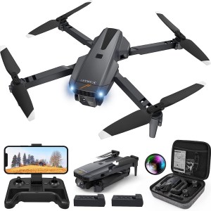 Tercaso Drone with Camera for Adults, WiFi 1080P HD FPV Live Video, RC Quadcopter Multirotors, Altitude Hold, Headless Mode, One