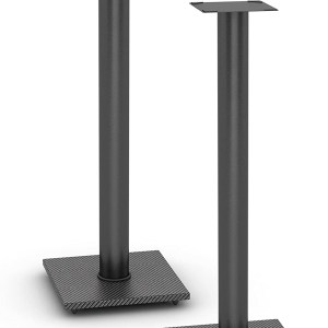 Atlantic 77335799 Speaker Stands for Bookshelf Speakers up to 20 lbs, Black, Pair
