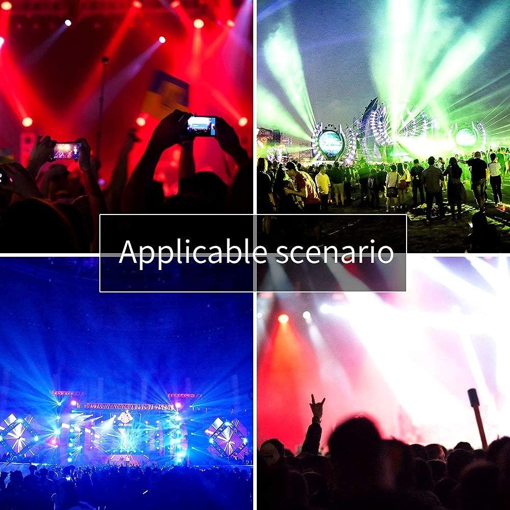 U`King LED Par Lights DJ Stage Light RGB 36 LED with Sound Activated Remote Control DJ Uplighting for Wedding Party Club - Image 7