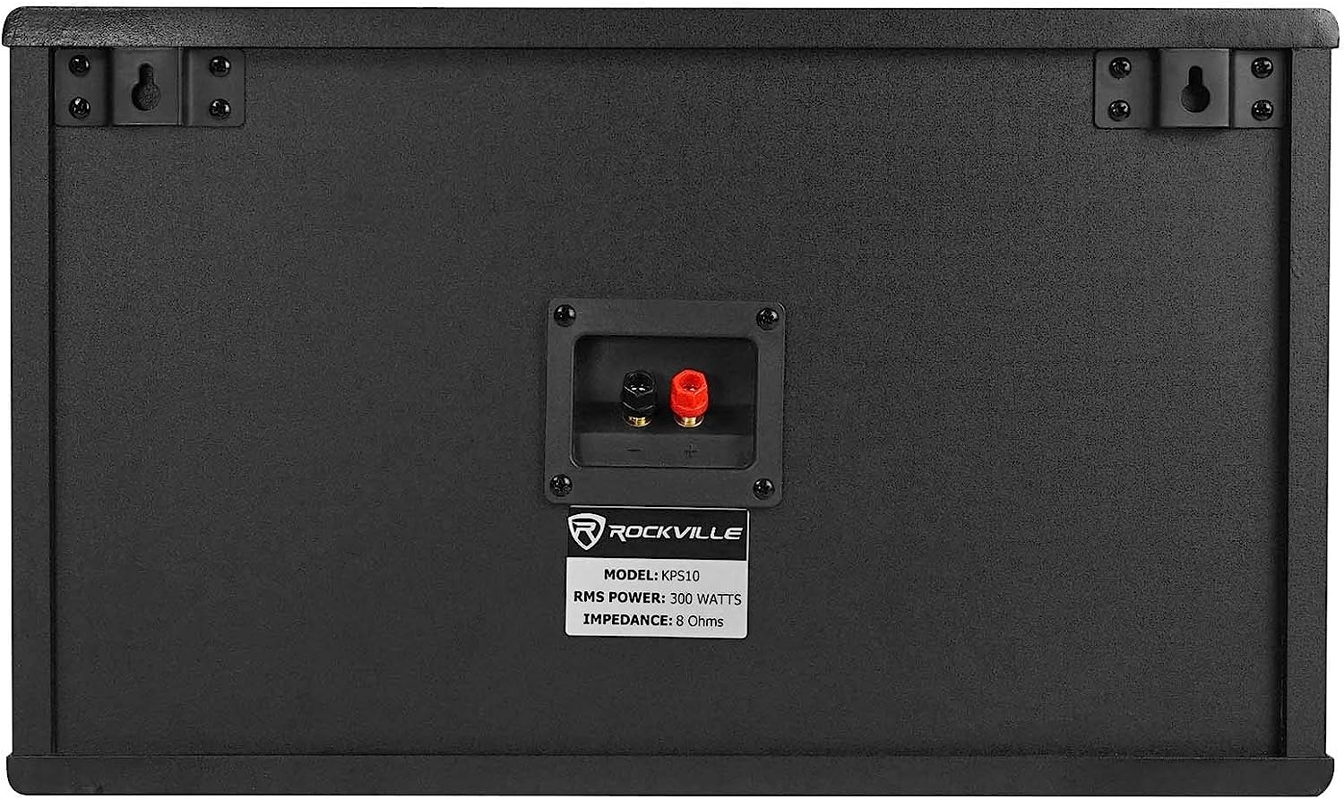 Rockville Pair KPS10 10" 3-Way 1200 Watt Karaoke Speakers+Wall Brackets/MDF, Black - Image 14