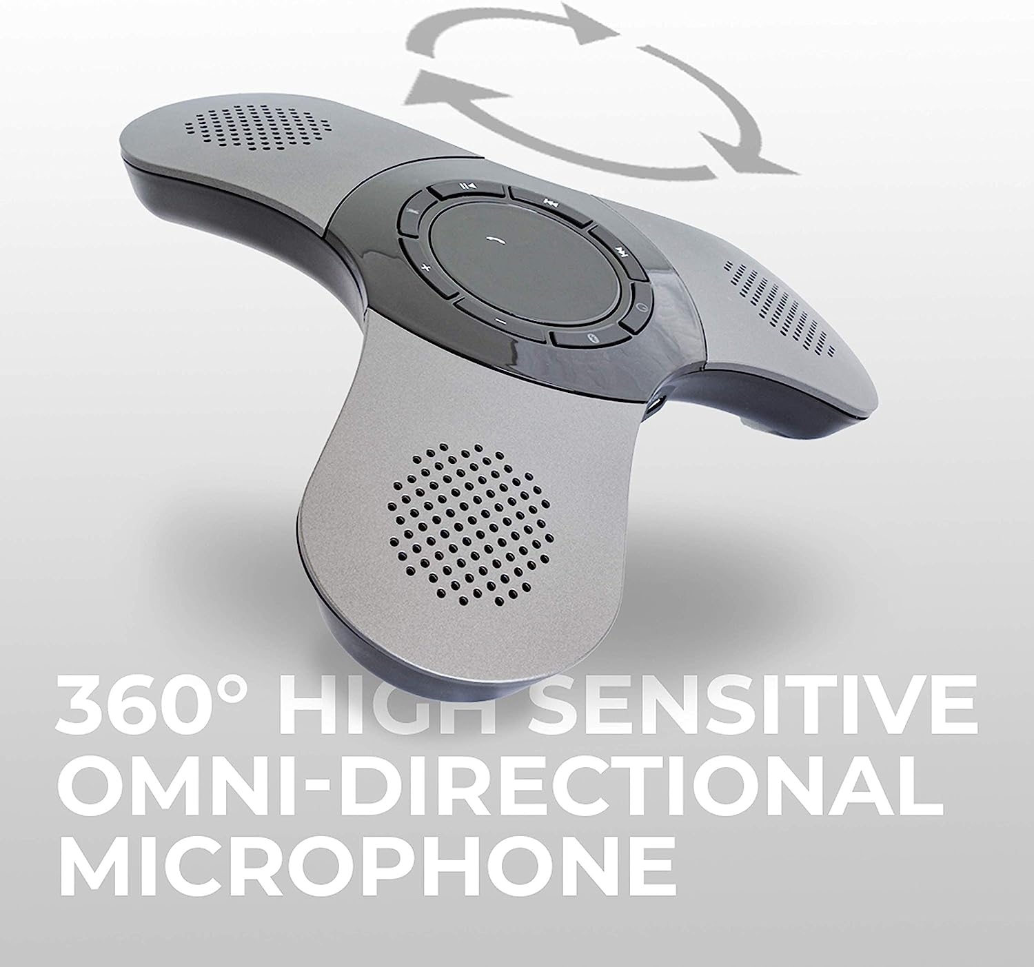 Skywin Bluetooth Conference Speaker with Microphone - Wireless Conference Call USB Speakerphone for Mobile Phone and Computer, - Image 4