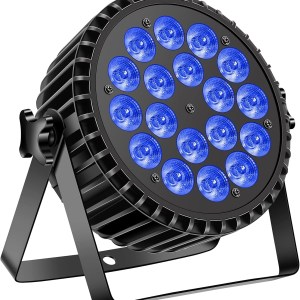 HOLDLAMP Par Lights DJ Lights 10Wx18 LED Uplight RGBW Stage Lights Effect by DMX Sound Activated Control Wash Lights for Parties