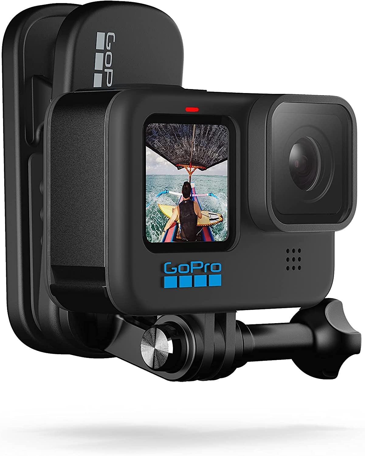 GoPro HERO10 Black Accessory Bundle - Includes HERO10 Camera, Shorty (Mini Extension Pole + Grip), Magnetic Swivel Clip, - Image 11