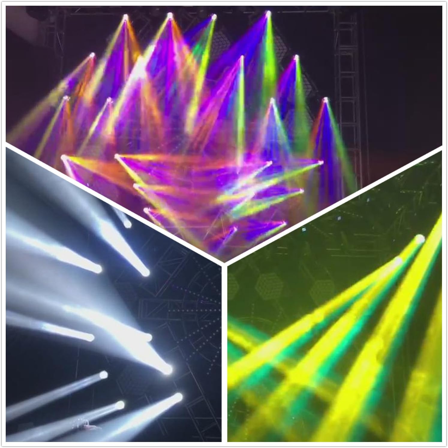 Roccer DMX512 18 Channels 10R Sharpy Beam 260W Moving Head Light Black For Birthday Wedding Christmas DJ Disco KTV Bar Club - Image 5