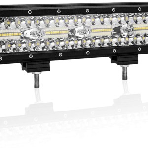 Led Pods Light Bar 2Pcs 4 Inch 60W Driving Fog Off Road Lights Triple Row Waterproof Spot Flood Combo Beam LED Cubes Lights
