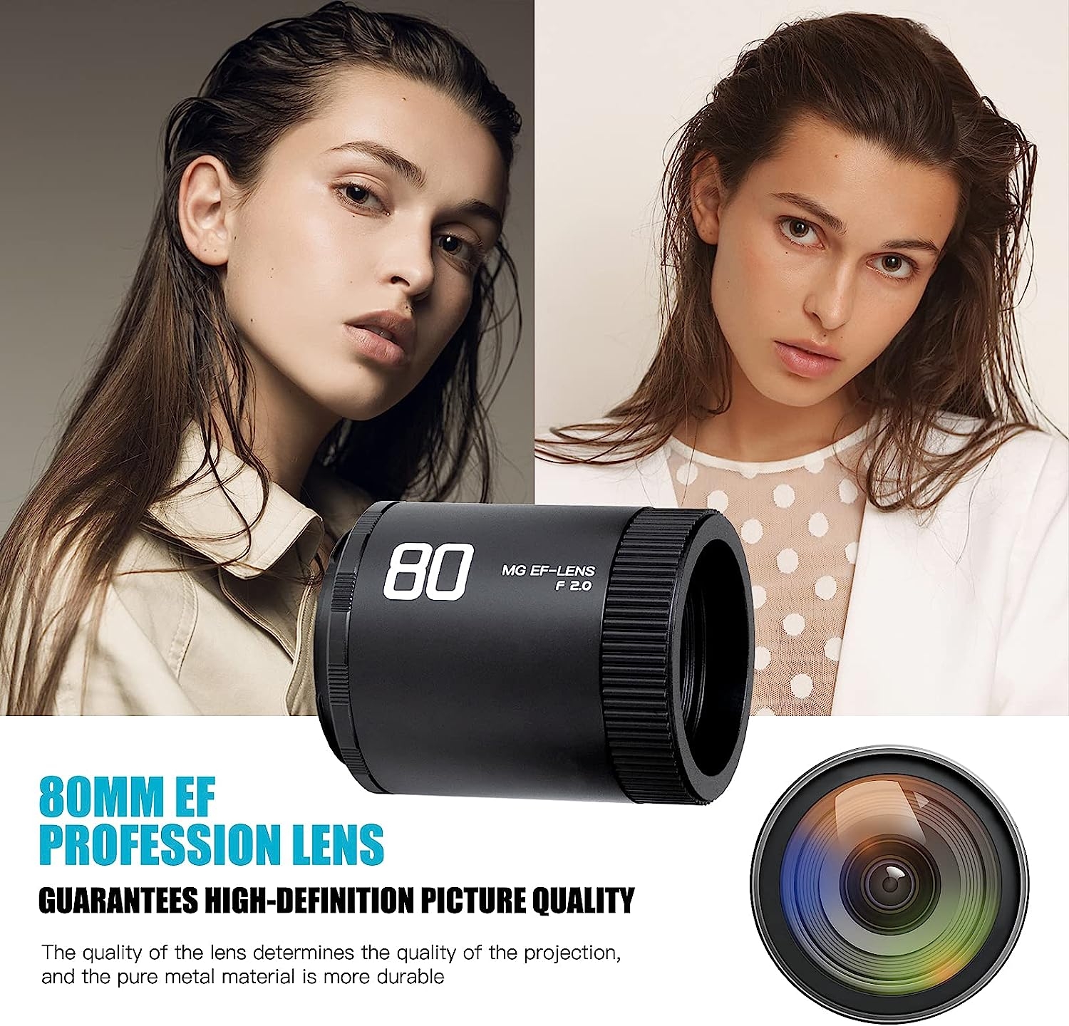 Bowens Optical snoot Studio conical condenser beam special effect spotlight photography accessory with 80mm lens and built-in - Image 6