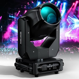 280W Moving Head Lights, WZYBUTA 10R Beam Stage Lights DJ Lights 17 Gobos 15 Colors 16CH Rainbow Effect High Brightness