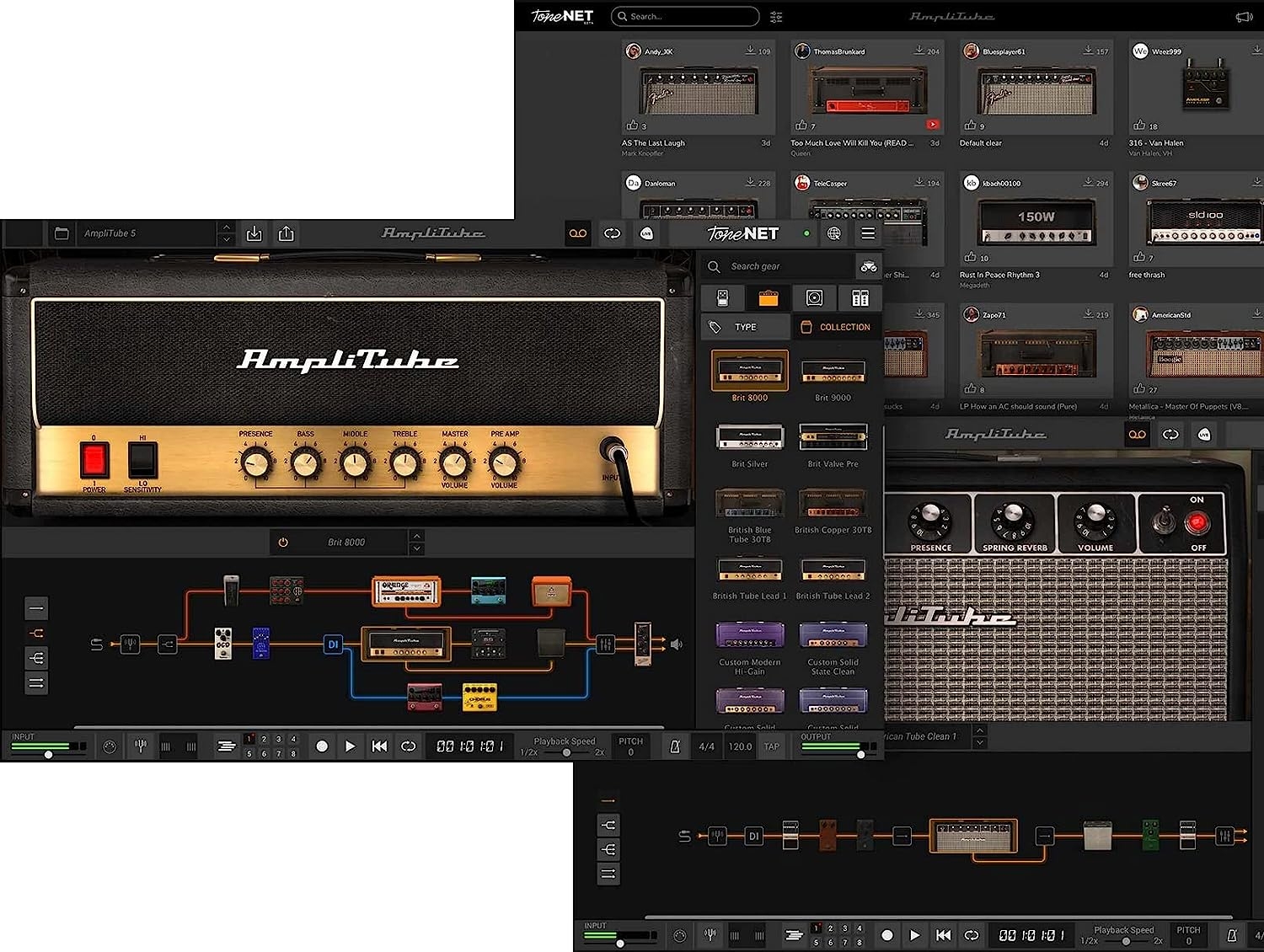 IK Multimedia AXE I/O ONE USB-C Audio Interface Recording Guitar Bass - Image 10