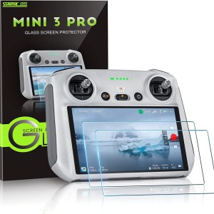 STARTRC Mini 3 Pro HD Tempered Glass Screen Protector Film for DJI Mavic 3 Pro/Mini 3/Mini 3 Pro/Mavic 3 Classic/Air 2S RC