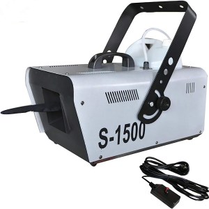 Commercial 1500W Snow Fog Machine - Snow Machine， with Wireless Remote Control for Halloween, Christmas, Wedding, Parties, DJ