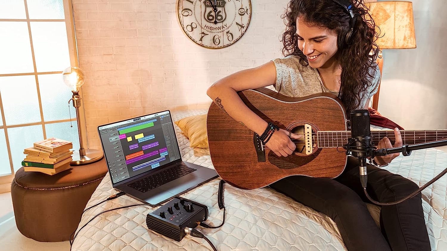 IK Multimedia AXE I/O ONE USB-C Audio Interface Recording Guitar Bass - Image 6