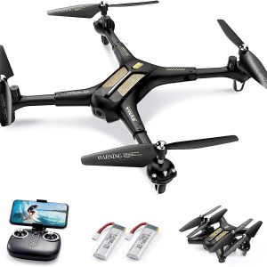 SYMA X600W Foldable Drone with 1080P HD FPV Camera for Adults, RC Quadcopter for Kids Beginners, with Headless Mode, Altitude