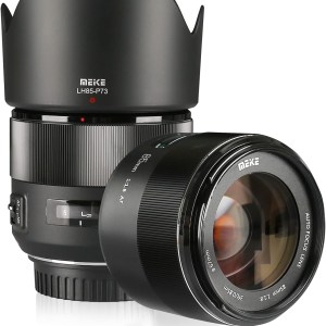 Meike 85mm f1.8 Large Aperture Full Frame Auto Focus Telephoto Lens for Canon EOS EF Mount Digital SLR Camera Compatible with