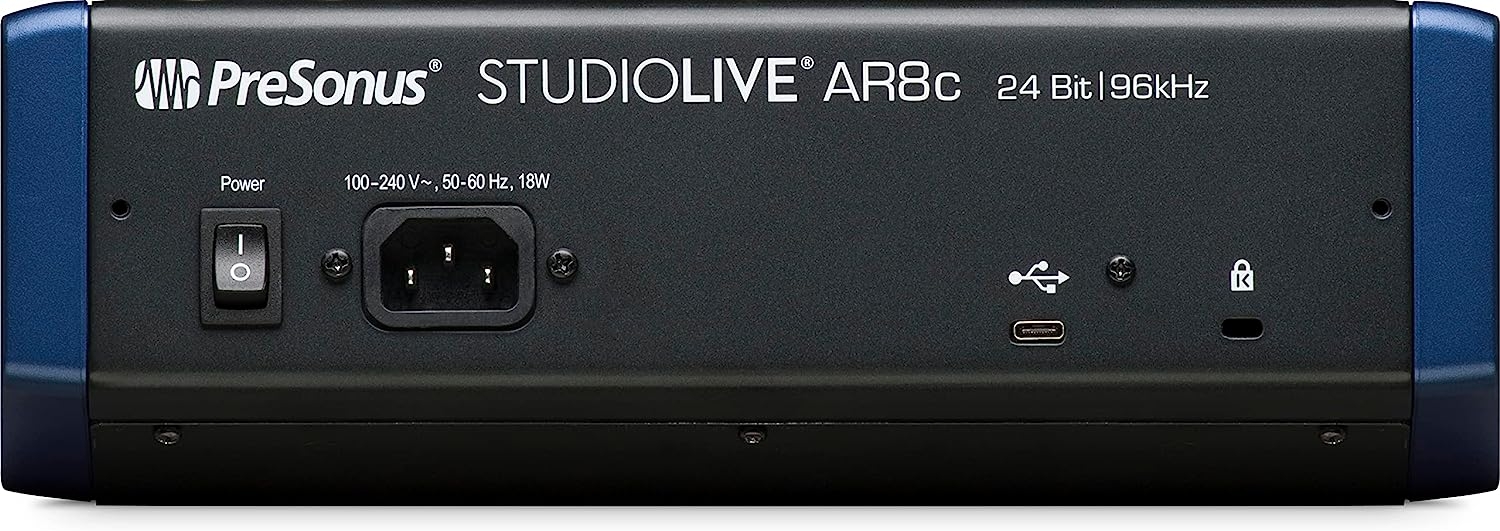 PreSonus StudioLive AR12c 14-Channel USB-C Hybrid Digital/Analog Performance Mixer, Unpowered - Image 10