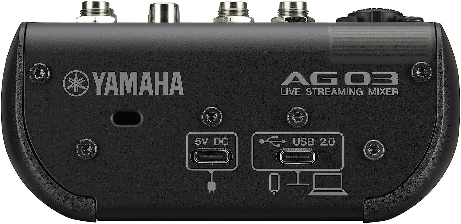 Black 3-Channel Live Streaming Mixer/USB Interface for IOS/Mac/PC - Image 8