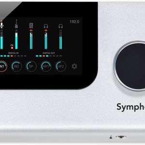 Apogee Symphony Desktop - Pro Audio Interface with Touch-Screen Display, Headphone Amp with Phantom Power for Recording,
