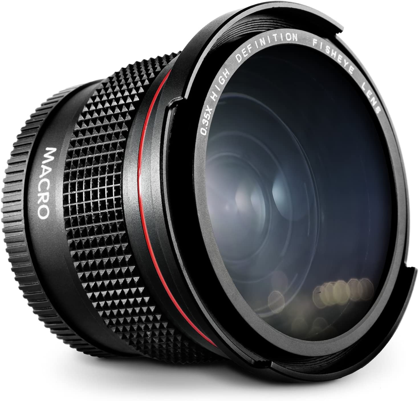 Altura Photo 58MM 0.35x Fisheye Canon Wide Angle Lens (w/Macro Portion) for DSLR Cameras EOS Rebel 70D 77D 80D 90D T8i T7 T7i