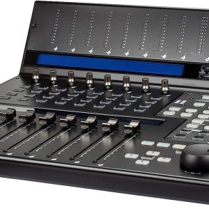 iCON Q-CON PRO X Meter Bridge, DAW Control Surface, Black