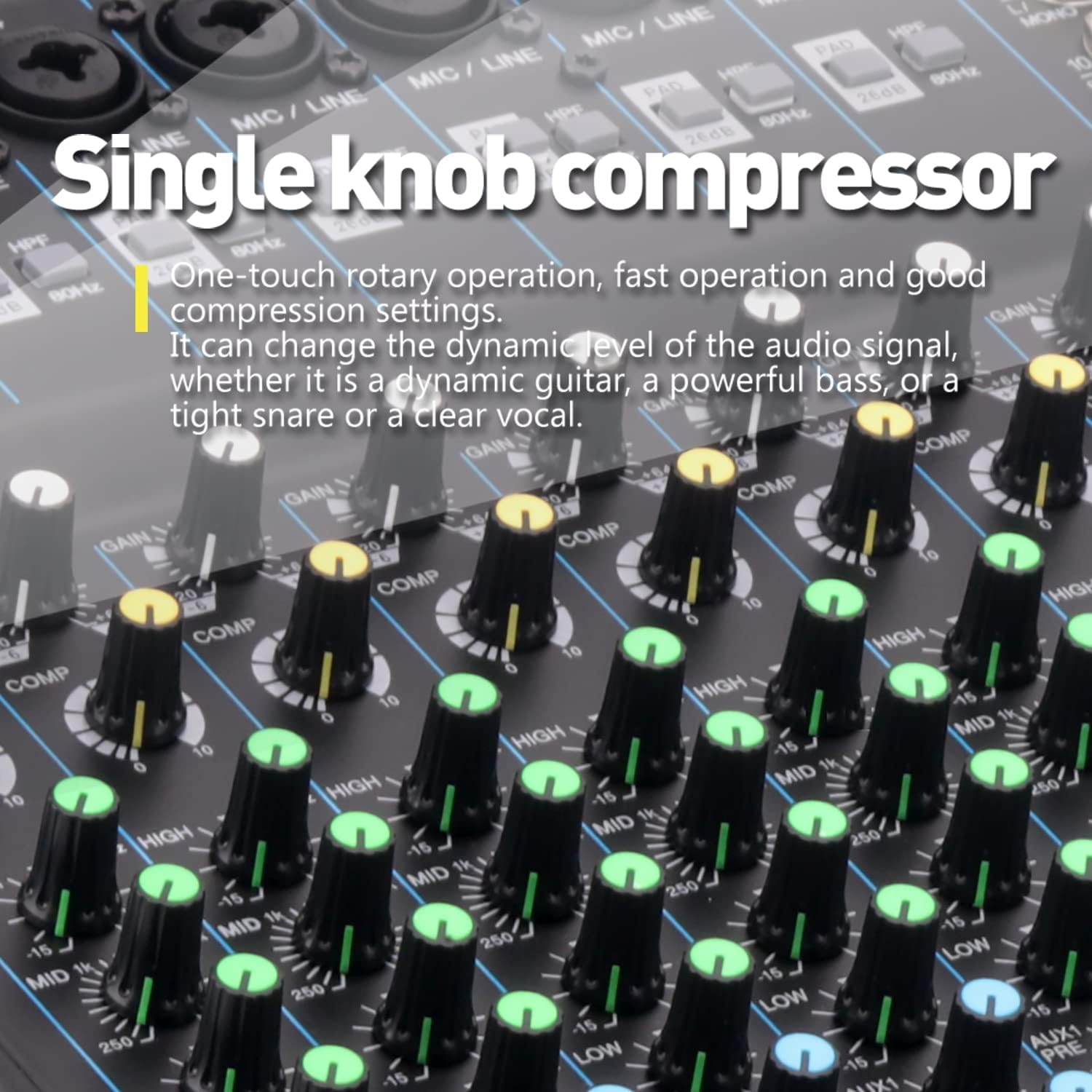 Audio Mixer Bluetooth G-MARK Professional Mixer Usb Interface Sound Board Console System 16 Channel Digital MP3 Computer Input - Image 7