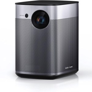 XGIMI Halo True 1080p Portable Projector for Outdoor Movie Night, 800 ANSI Lumen, Harman Kardon Speakers, WiFi Bluetooth, Auto