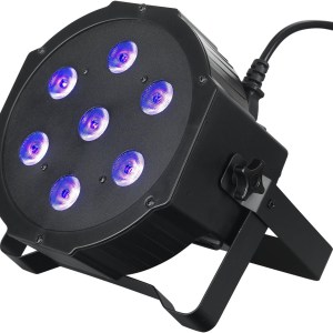 DJ Lights 70W RGBW LED Uplighting 9 Modes Sound Activated Stage Par Lights with DMX512, LED Up Lights for Wedding, Event, Party
