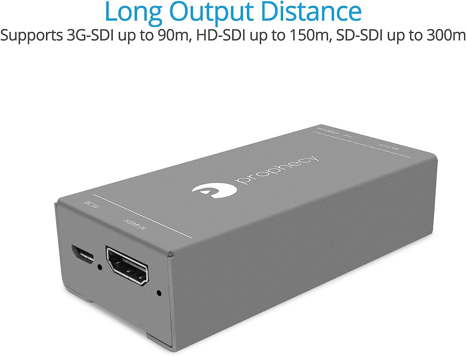 gofanco Prophecy Multi Video Format to SDI Scaler Converter – Input HDMI/Mini DisplayPort/VGA, SDI Output up to 3G/HD/SD-SDI, - Image 12