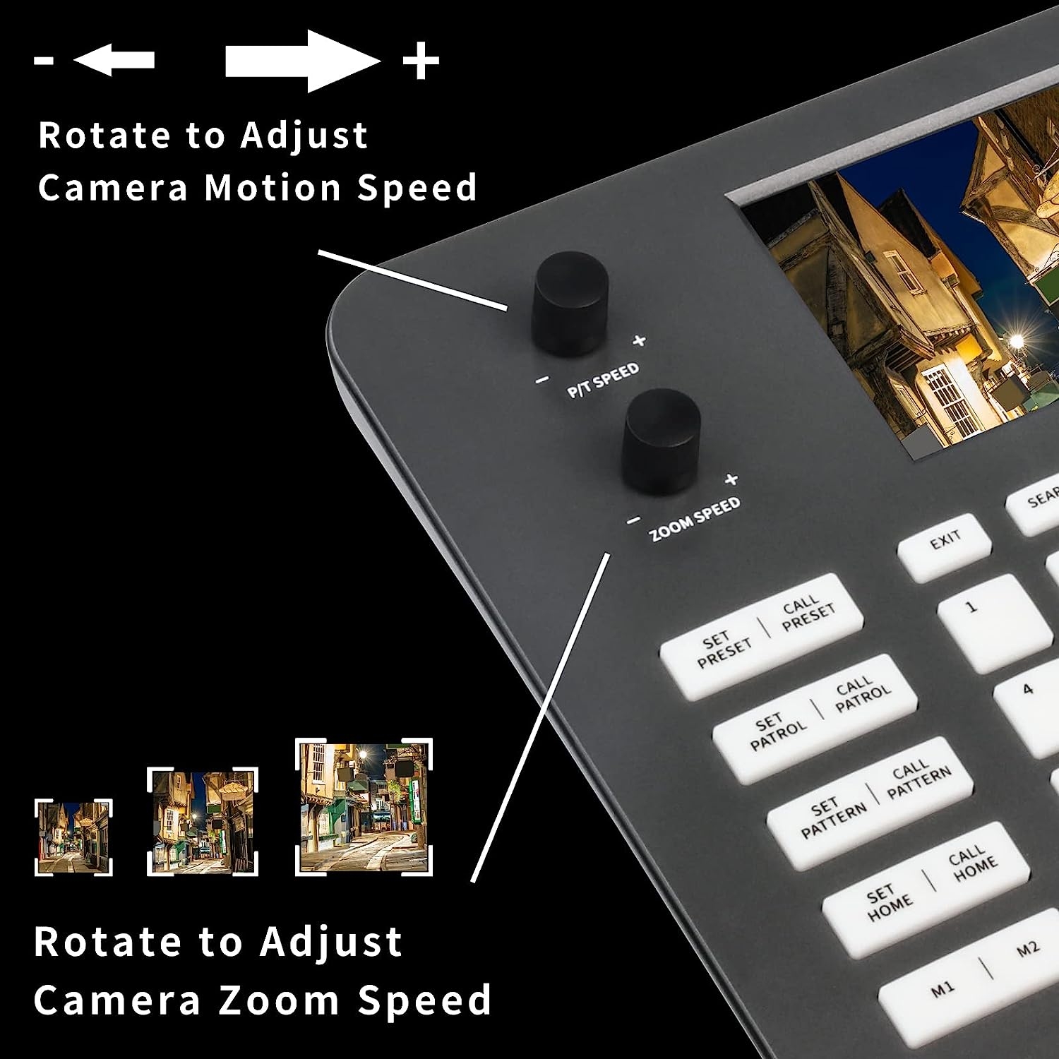 Zowietek New Gen PTZ IP Keyboard | Network Controller | 4D Joystick with POE | 5 Inch LCD Screen | Decoding H.264 and H.265 | - Image 19