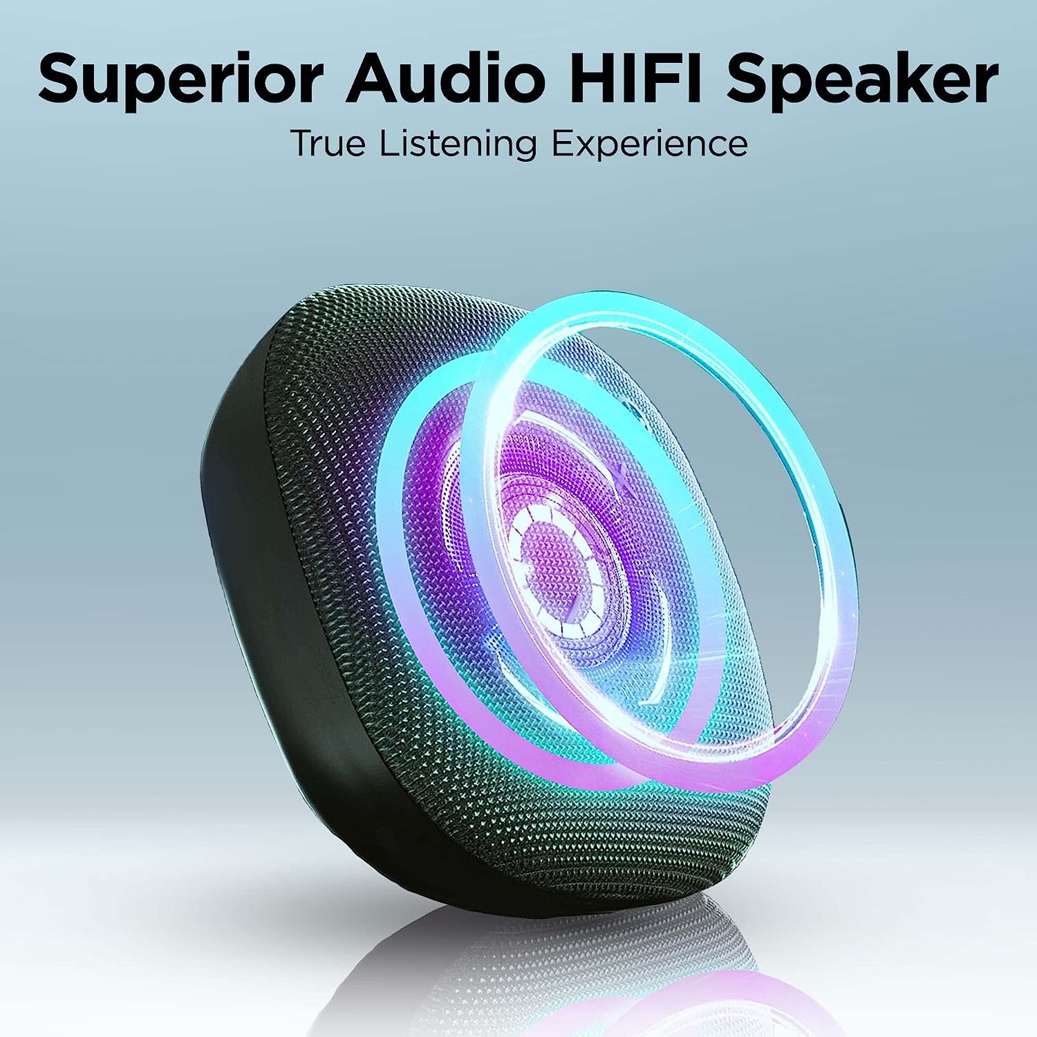 Derico Bluetooth Conference Speaker with Microphone for Teams & Zoom | Loud & HiFi Portable USB Speakerphone | Noise Cancelling - Image 3
