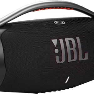 JBL Boombox 3 wireless portable bluetooth speaker, 24 hours of play time, IP67 dust and water proof, A2DP 1.3, AVRCP 1.6 with
