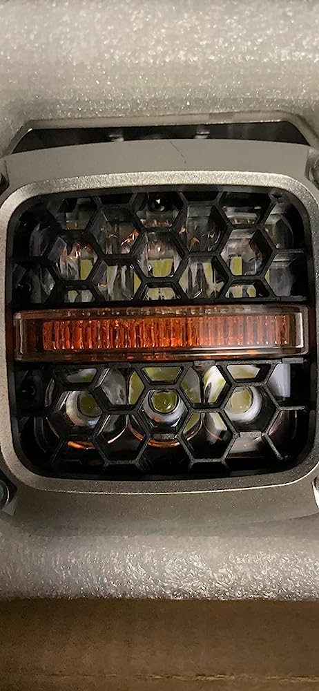Pair 3.5" Round LED Driving Lights - Spot Pods With Wiring Kit For Off Road Pickup