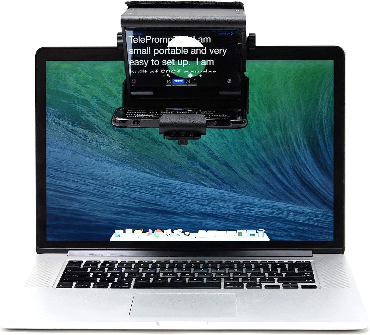 Glide Gear TMP 500 Universal Video Camera Tripod Teleprompter 15mm Rails w/ Carry Case - Image 19