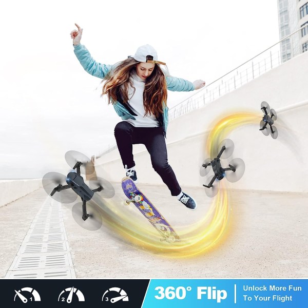 RADCLO Mini Drone with Camera - 1080P HD FPV Foldable Drone with ...