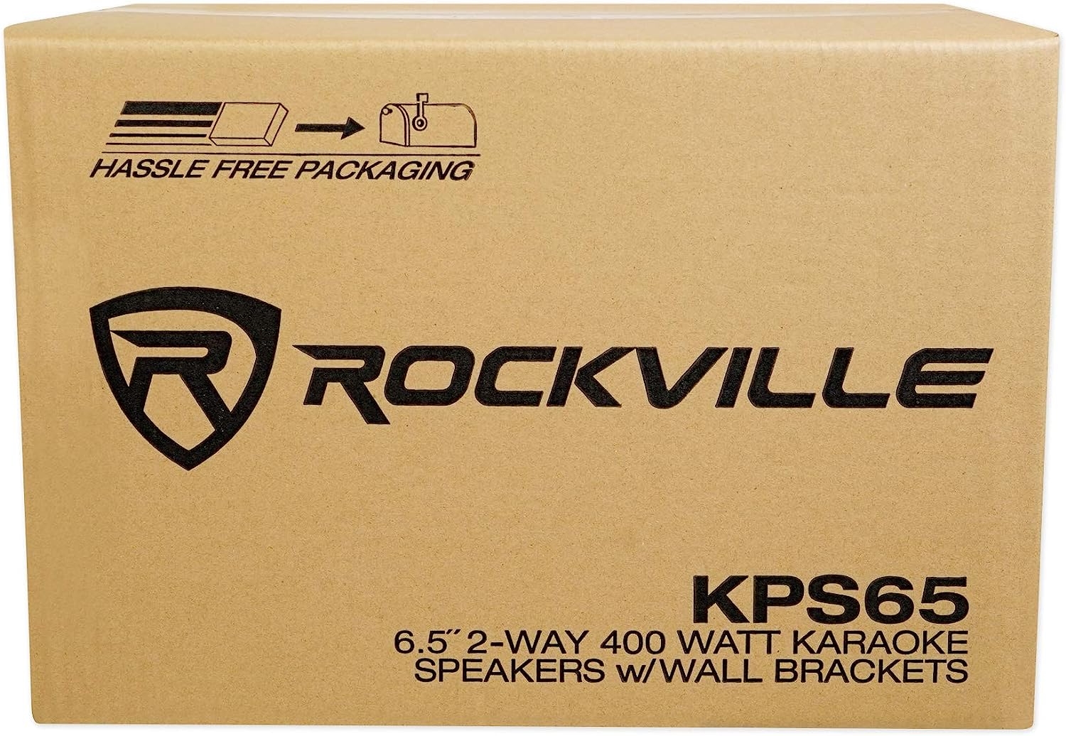 Rockville Pair KPS10 10" 3-Way 1200 Watt Karaoke Speakers+Wall Brackets/MDF, Black - Image 8
