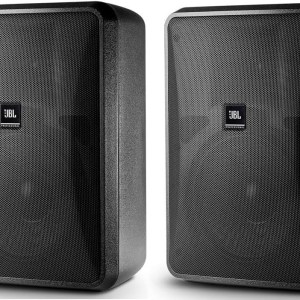 JBL Professional Control 28-1 High Output Indoor/Outdoor Background/Foreground Speaker, Black