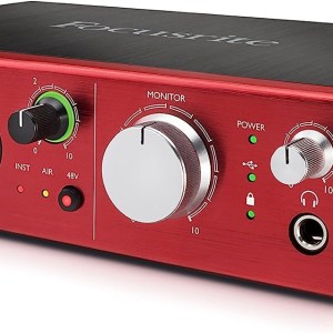 Focusrite Clarett 2Pre USB 10-In/4-Out Audio Interface