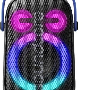 Anker soundcore Rave Neo 2 Portable Speaker with 80W Stereo Sound, PartyCast 2.0, Light Show, IPX7 Waterproof (Floats on Water)