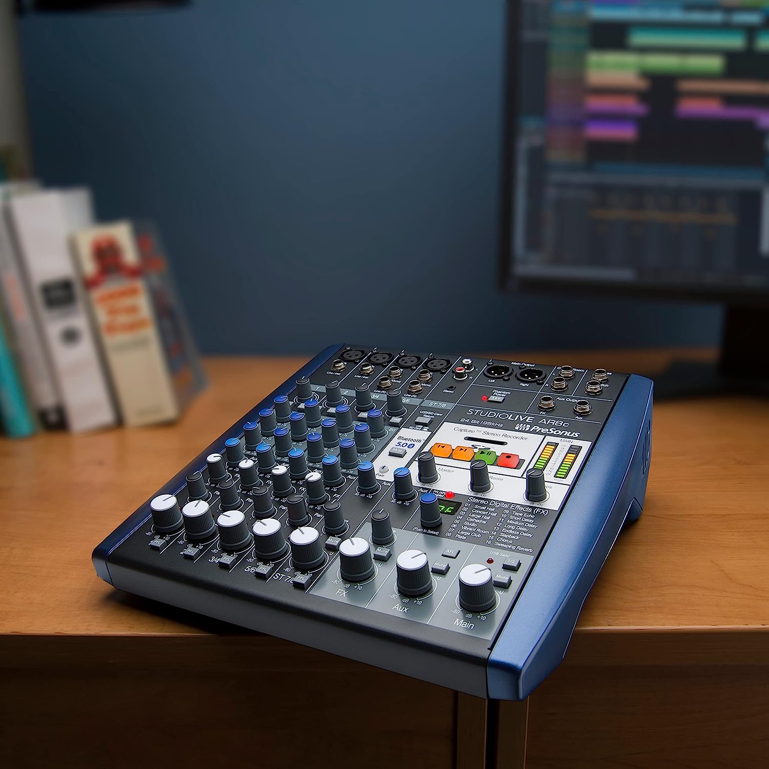 PreSonus StudioLive AR12c 14-Channel USB-C Hybrid Digital/Analog Performance Mixer, Unpowered - Image 12