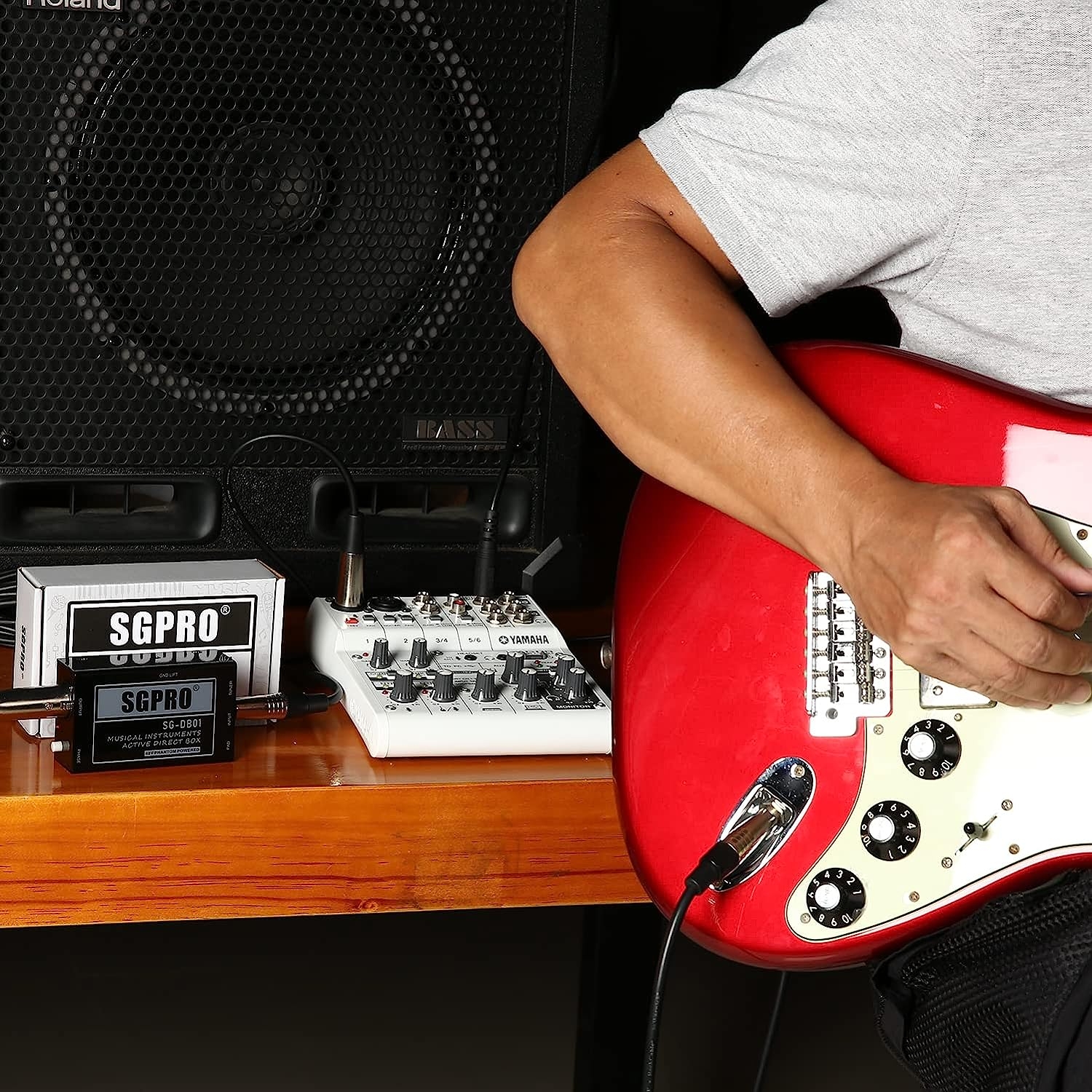 SGPRO Active Direct Box, Recording Signal DI Box for Musical Instruments as Guitar, Bass Guitar, and Keyboard Live Performance - Image 8