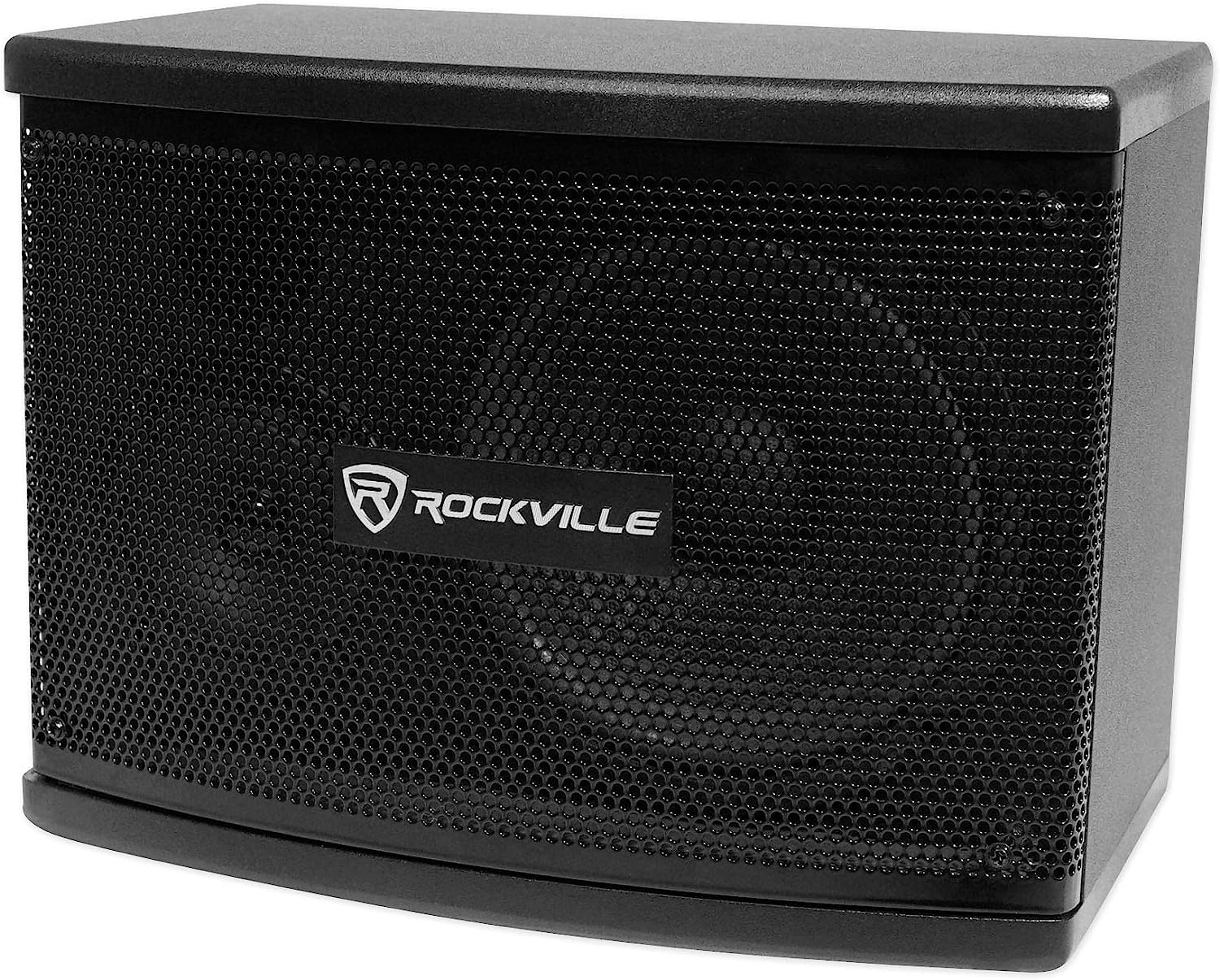 Rockville Pair KPS10 10" 3-Way 1200 Watt Karaoke Speakers+Wall Brackets/MDF, Black - Image 3