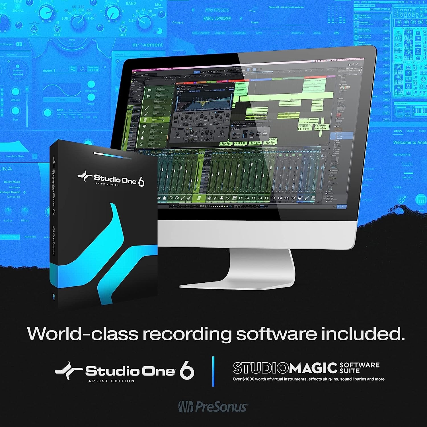 PreSonus StudioLive AR12c 14-Channel USB-C Hybrid Digital/Analog Performance Mixer, Unpowered - Image 4