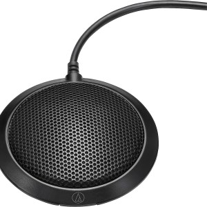 Audio-Technica ATR4697-USB Omnidirectional Condenser Boundary Microphone,Black