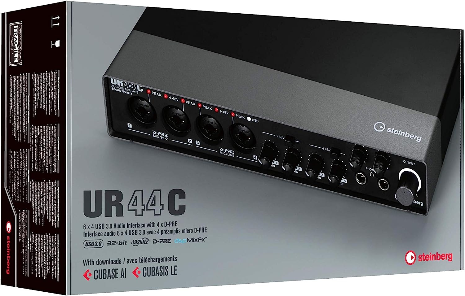 Steinberg UR24C 2x4 USB 3.0 Audio Interface with Cubase AI and Cubasis LE - Image 17