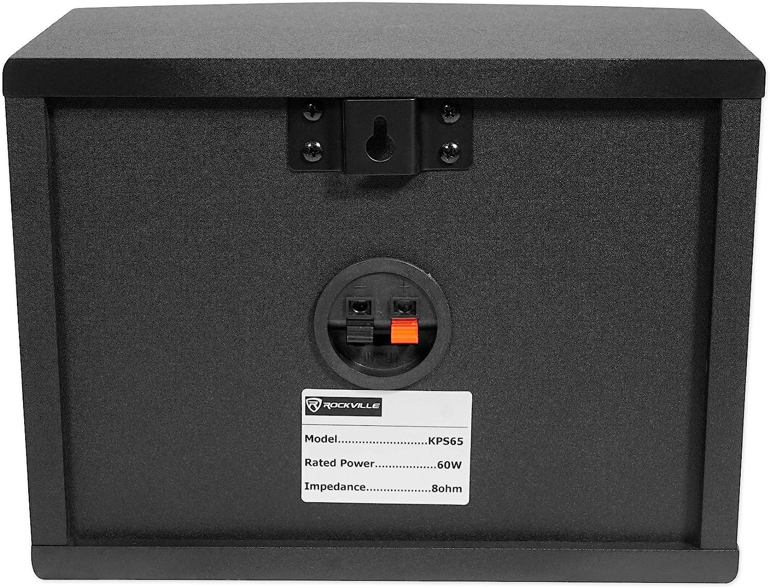 Rockville Pair KPS10 10" 3-Way 1200 Watt Karaoke Speakers+Wall Brackets/MDF, Black - Image 4