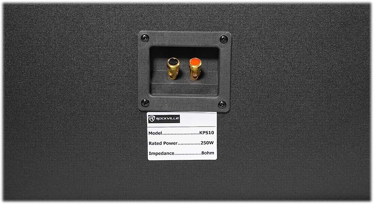 Rockville Pair KPS10 10" 3-Way 1200 Watt Karaoke Speakers+Wall Brackets/MDF, Black - Image 16