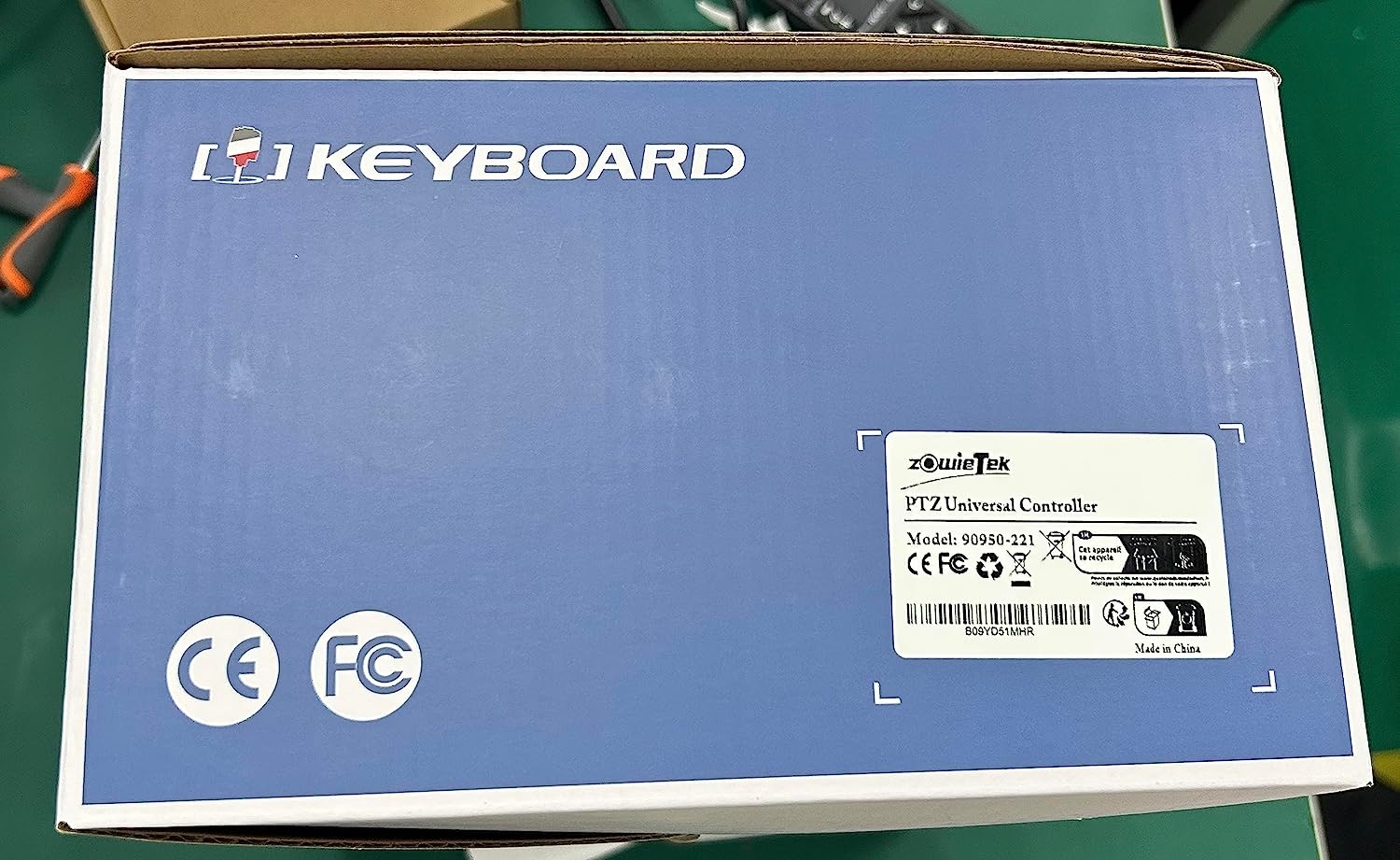Zowietek New Gen PTZ IP Keyboard | Network Controller | 4D Joystick with POE | 5 Inch LCD Screen | Decoding H.264 and H.265 | - Image 10