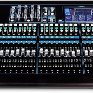 Allen & Heath QU-24C 30 In/24 Out Compact Digital Mixer, Chrome Edition