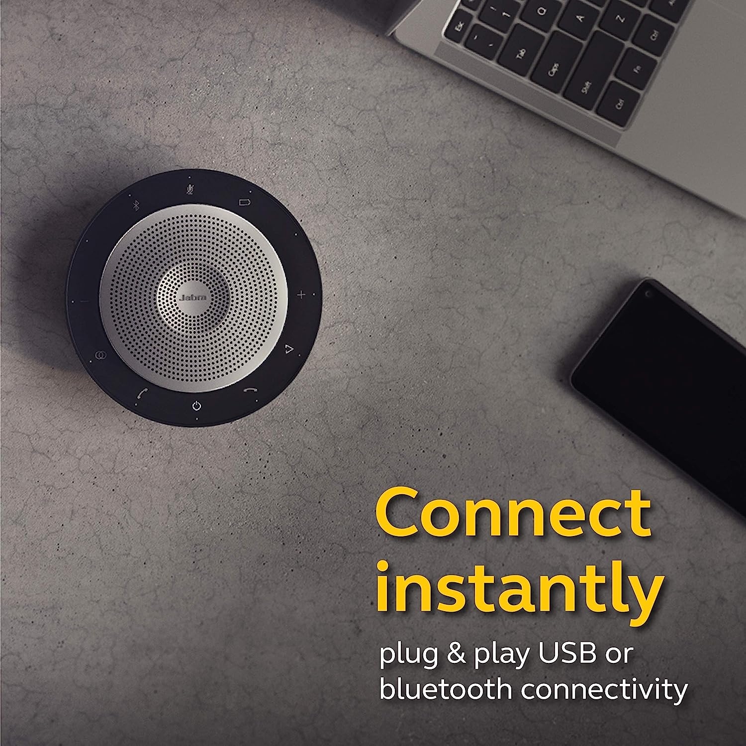 Jabra Speak 710 MS Wireless Bluetooth Speaker for Softphones and Mobile Phones – Easy Setup, Portable Speaker for Holding - Image 39